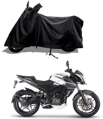 GROFATIK Two Wheeler Cover for Bajaj(Pulsar 200NS FI BS6, Black)