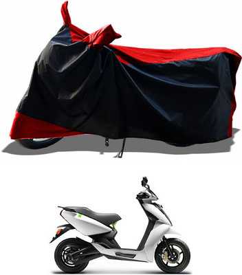 DeepShakshi AUTOMOTIVE Waterproof Two Wheeler Cover for Ather(450 X, Red)