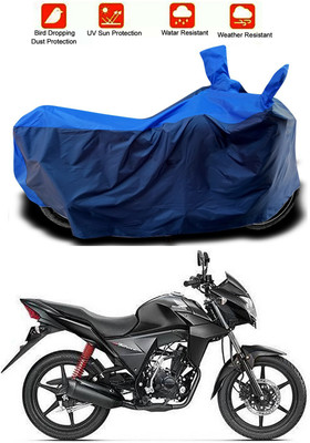MMSSTAR Waterproof Two Wheeler Cover for Honda(CB Twister, Blue, Blue)