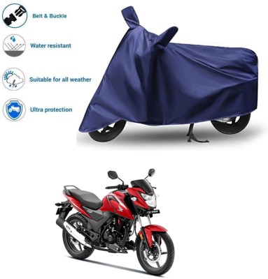 HWSXQAE Two Wheeler Cover for Honda(SR 160, Blue)