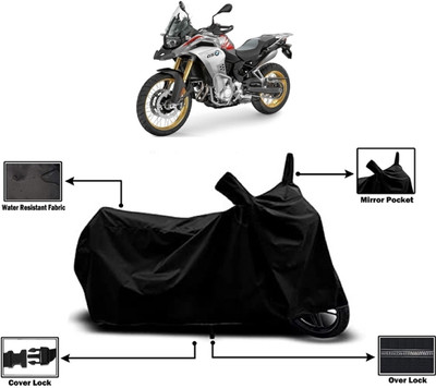 Amexride Two Wheeler Cover for BMW(F 850 GS, Black)