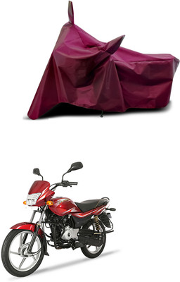 Aoriyon Waterproof Two Wheeler Cover for Bajaj(Platina, Maroon)