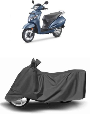 Big fly Waterproof Two Wheeler Cover for Honda(Activa 125, Grey)