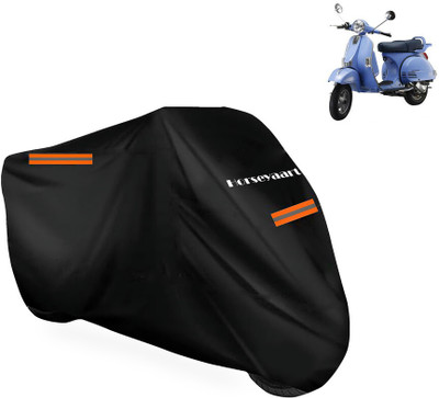 Horseyaart Waterproof Two Wheeler Cover for LML(Star Euro, Black)