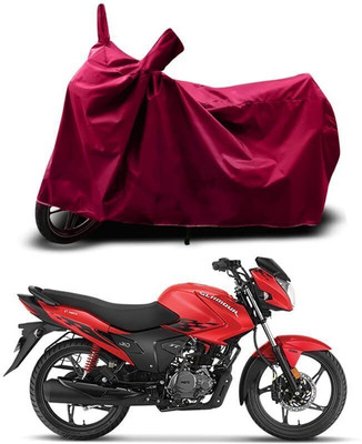 DeepShakshi AUTOMOTIVE Two Wheeler Cover for Hero(Glamour FI, Maroon)