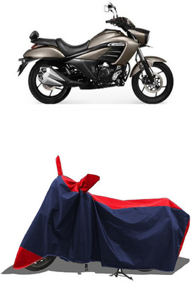 SUGASHRI Waterproof Two Wheeler Cover for Suzuki(intruder 150, Red, Blue)