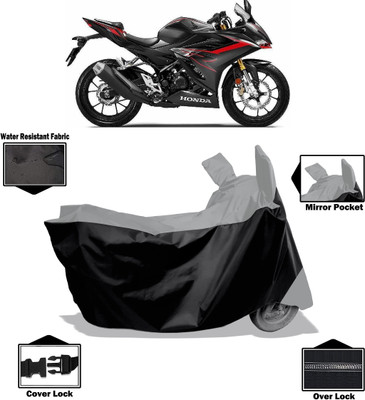 Amexride Two Wheeler Cover for Honda(CBR 150R, Grey)