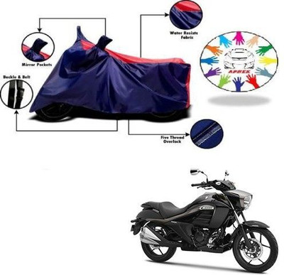 DeepShakshi AUTOMOTIVE Waterproof Two Wheeler Cover for Suzuki(Intruder, Blue, Red)
