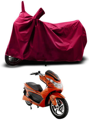 KEDIT Two Wheeler Cover for Okinawa(Cruiser, Maroon)
