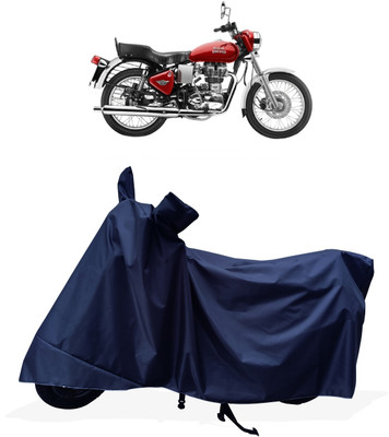 Tricway Two Wheeler Cover for Royal Enfield(Electra 4S, Blue)