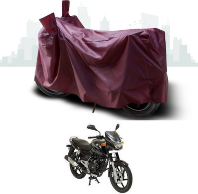 AASHTIK MART Two Wheeler Cover for Bajaj(Pulsar 180 DTS-i, Maroon)