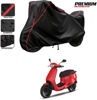 PAGORA Waterproof Two Wheeler Cover for Ola(Black)