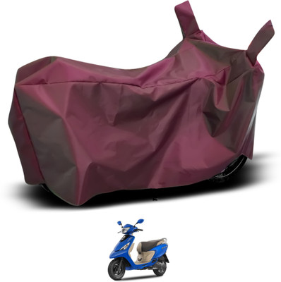 GOSHIV-car and bike accessories Waterproof Two Wheeler Cover for TVS(Scooty Zest 110, Maroon)