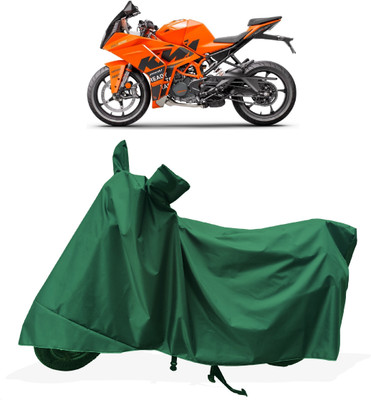 Tricway Two Wheeler Cover for KTM(RC 125 BS6, Green)