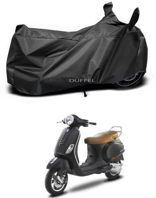 SK AUTO Two Wheeler Cover for Vespa(Vespa VXL, Black)