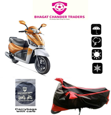 bhagat chand traders Waterproof Two Wheeler Cover for Mahindra(Gusto 125, Multicolor)