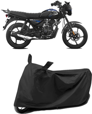 AASHTIK MART Two Wheeler Cover for Bajaj(CT100, Black)