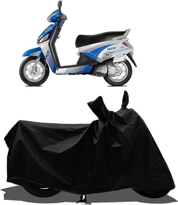 Tricway Waterproof Two Wheeler Cover for Mahindra(Gusto Electric BS6, Black)