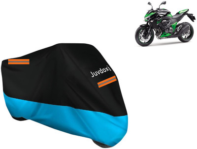 Juvdoxj Waterproof Two Wheeler Cover for Kawasaki(Z250, Blue)