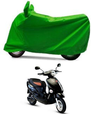 Furious3D Two Wheeler Cover for Hero(Electric Photon, Green)