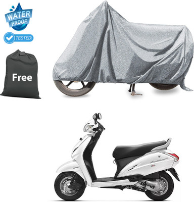 PAGORA Waterproof Two Wheeler Cover for Honda(Activa 3G, Silver)