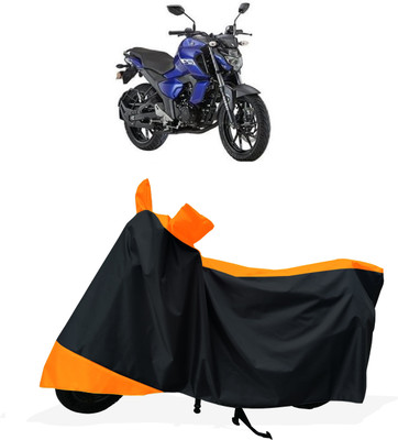 Tricway Two Wheeler Cover for Yamaha(FZ-FI BS6, Orange)