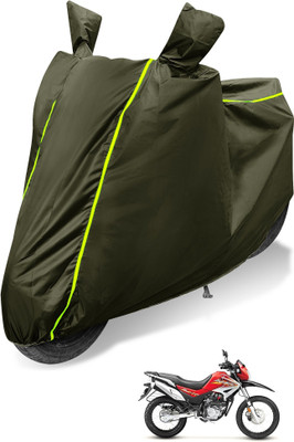 Auto Hub Waterproof Two Wheeler Cover for Hero(Impulse, Green)