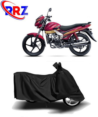 RRZ Waterproof Two Wheeler Cover for Mahindra(Centuro Rockstar, Black)