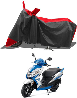 APNEK Waterproof Two Wheeler Cover for Honda(Discover 110, Red, Black)