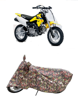 Coxtor Waterproof Two Wheeler Cover for Suzuki(DR-Z50 BS6, Multicolor)