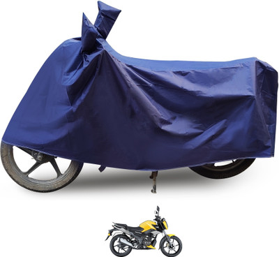 Auto Hub Two Wheeler Cover for TVS(Raider, Blue)