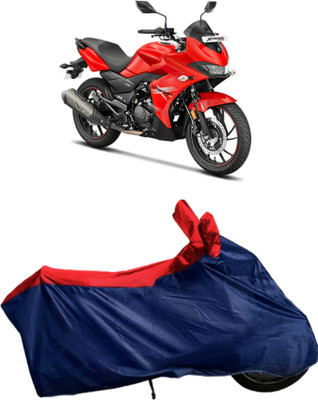 Autofly Waterproof Two Wheeler Cover for Hero(Xtreme 200S, Blue, Red)