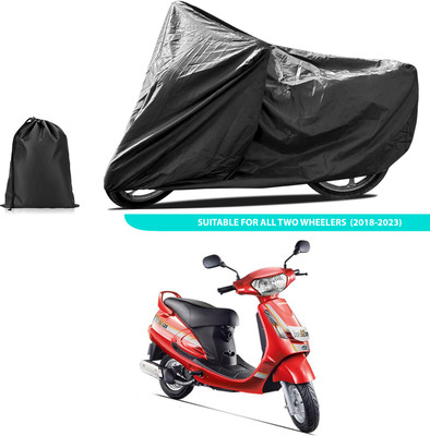 CODOKI Two Wheeler Cover for Mahindra(Duro DZ, Black)