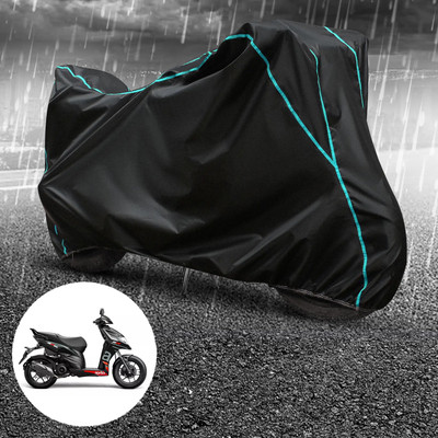 CODOKI Waterproof Two Wheeler Cover for Aprilia(SR 150, Black)