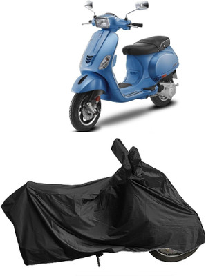 DIGGU Two Wheeler Cover for Piaggio(Vespa SXL, Black)