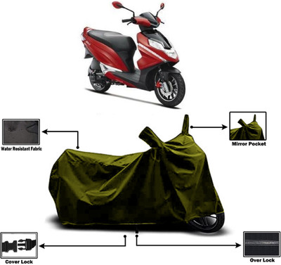 Amexride Two Wheeler Cover for Hero(Dare, Green)