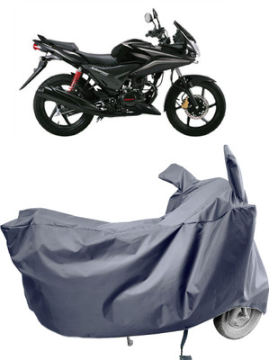 Amexride Two Wheeler Cover for Honda(Stunner CBF, Grey)