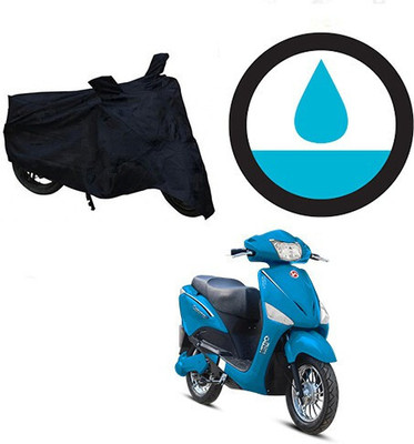DeepShakshi AUTOMOTIVE Waterproof Two Wheeler Cover for Hero(Electric Optima, Black)
