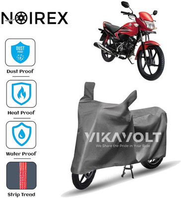 NOIREX Two Wheeler Cover for Honda(Dream Yuga, Grey)