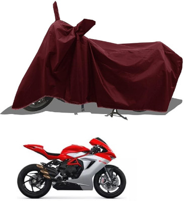 DeepShakshi AUTOMOTIVE Waterproof Two Wheeler Cover for MV Agusta(F3, Maroon)