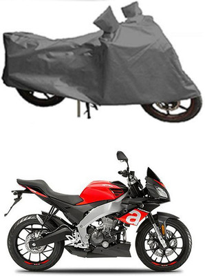 MMSSTAR Waterproof Two Wheeler Cover for Aprilia(Tuono 150, Grey)