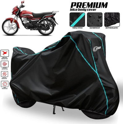 xodi Waterproof Two Wheeler Cover for Honda(CD 110 Dream, Black, Blue, Multicolor)