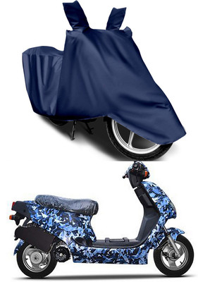 Furious3D Two Wheeler Cover for Hero(Electric AXLHE-20, Blue)