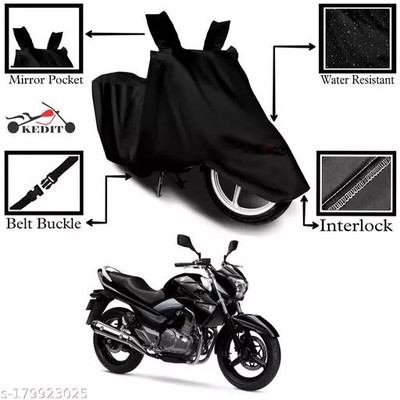 gurukul mart Waterproof Two Wheeler Cover for DSK Benelli(300 BS6, Black)