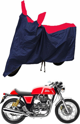 Mdstar Waterproof Two Wheeler Cover for Royal Enfield(Continental GT, Red, Blue)