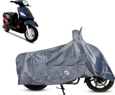 EGAL Waterproof Two Wheeler Cover for Hero(Electric NYX HS500 ER BS6, Grey)