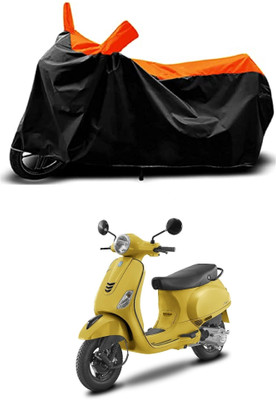 VESMEI Two Wheeler Cover for Bajaj(Urbanite Chetak, Orange)