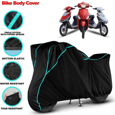 VOICO Waterproof Two Wheeler Cover for Hero Electric(Electric Scooter, Black)