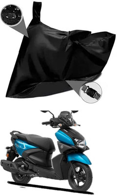 AASHTIK MART Two Wheeler Cover for Yamaha(Ray-ZR 125FI, Black)