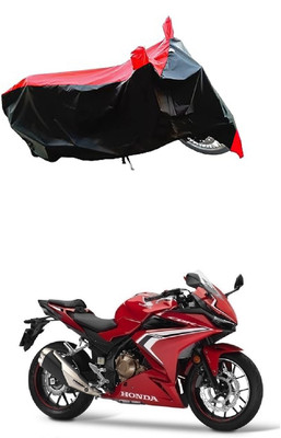 VESMEI Two Wheeler Cover for Honda(CBR500R BS6, Red)